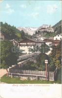 1916 Campo Tures, Sand in Taufers (Südtirol); Burg Taufers mit Schwarzenstein / castle (crease)