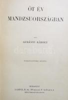 Magyar Földrajzi Társaság Könyvtárának 4 kötete, közte két kötetes, összesen 6 könyv: 

Gubányi Ká...