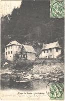 1905 Les Brenets, Rives du Doubs, Le Chatelot. TCV card