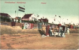 Norderney, Strand / beach, cabins