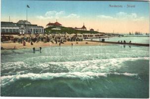 Norderney, Strand / beach, bathers