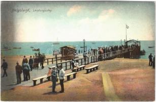 Helgoland, Landungssteg / pier