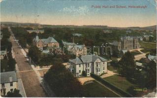 1922 Helensburgh, Public Hall and School (EK)