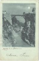 1901 Agordo, Pont' Alto / bridge (EK)