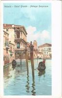 Venezia, Venice; Canal Grande, Palazzo Rezzonico. litho