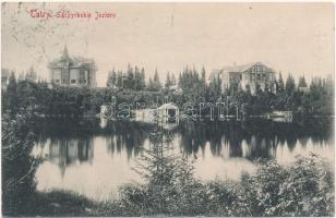 1910 Tátra, Vysoké Tatry; Szczyrbskie Jezioro / Csorba tó / Strbské Pleso / lake