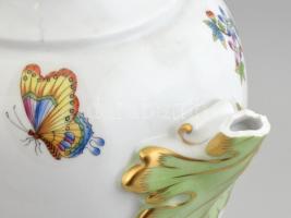 Herendi Viktória mintás nagy méretű, fedeles urnaváza széttört állapotban, javításra, restaurálásra....