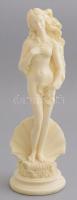 Vénusz gipsz és műgyanta őrlemény szobor, m: 27,5 cm