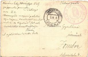 1916 Trebinje, Bosnyák negyed palotái, osztrák-magyar katona / WWI Austro-Hungarian K.u.K. military,...