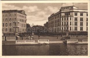 Venezia, Venice; Approdo Vaporetti e Grand Hotel / street view, hotel, automobile