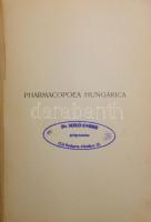 Magyar Gyógyszerkönyv. Pharmacopoea Hungarica. [Magyar és latin kötet egybekötve.] III. kiadás. Edit...