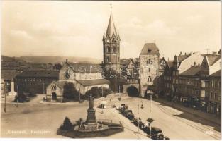 Eisenach, Karlsplatz / square, automobiles