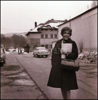 1970 Darvas Lili (1902-1974) színésznő portré sorozata, 18 db vintage NEGATÍV Kotnyek Antal (1921-19...