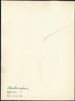 1939 Martonvásári méhész, Linzer Pál pecséttel jelzett vintage fotója, 17x12,6 cm