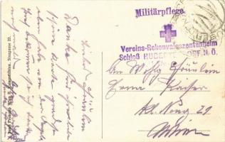 Hubertendorf, Schloss, Ötscher / castle + "Militärpflege Vereins Rekonvaleszentenheim Schloss H...