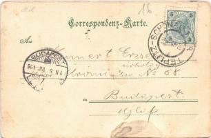 1901 Sobedruhy, Soborten (Teplice, Teplitz); Kapelle, Gasthaus zur Sonne / chapel, inn, hotel (fl)