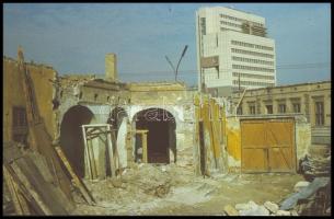 1978 Kecskeméti városképek, 38 db vintage DIAPOZITÍV felvétel Vincze János (1922-1999) kecskeméti fo...