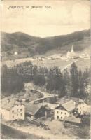 1918 Pedraces, Pedracis, Pedratsches (Südtirol); im Abteital / Val Badia / valley, shop + K.u.K. Festungstelegraphenabteilung (EB)
