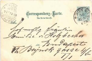 1900 Wien, Vienna, Bécs; Reichsratsgebäude / parliament