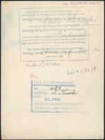 cca 1934 Kinszki Imre (1901-1945) budapesti fotóművész hagyatékából pecséttel és aláírással jelzett ...
