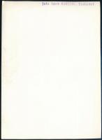 cca 1933 Kinszki Imre (1901-1945) budapesti fotóművész hagyatékából pecséttel jelzett vintage fotó (...