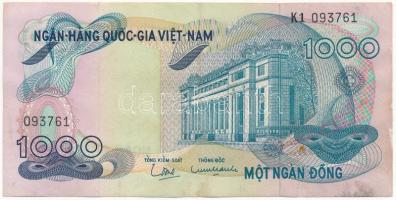 Dél-Vietnam 1972. 1000D T:III fo. South Vietnam 1972. 1000 Dong C:F spotted