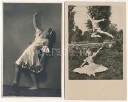 5 db RÉGI motívum képeslap: színésznők / 5 pre-1945 motive postcards: actresses