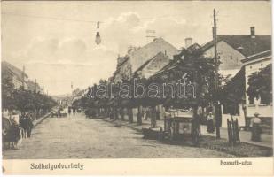 Székelyudvarhely, Odorheiu Secuiesc; Kossuth utca. Sterba Ödön kiadása / street view