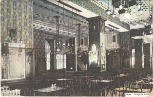 1914 Arad, Hungária kávéház, belső. Bloch H. kiadása / café, interior (fa)