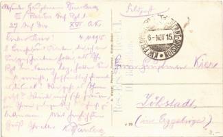 1915 Champigneulle (Ardennen), Res.-Ers.-Inf.-Regt. 1. / WWI German military barracks + "Res.-E...