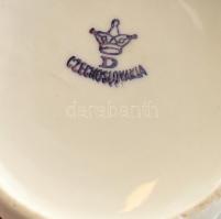 cca 1930 Ferenc József császár és Erzsébet (Sisi) császárné képével díszített porcelán emlék bögre. ...