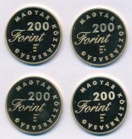 2001. 200Ft "Arany János: Toldi" + 200Ft "Fazekas Mihály: Lúdas Matyi" + 200Ft &...