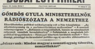 cca 1926-1936 Nagy vegyes cikkgyűjtemény, különféle korabeli cikkekkel, írásokkal, közte számos Gömb...