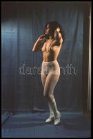 cca 1979 A női test szépségének megőrzése, 6 db vintage DIAPOZITÍV Vincze János (1922-1999) kecskemé...