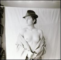 Fotómodellek talija egy tételben; különböző időpontokban, többek közreműködésével  készült felvétele...