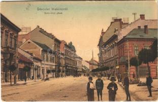 1910 Miskolc, Széchenyi utca, Schweitzer üzlete