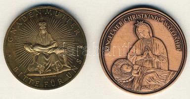 Ausztria DN 2klf vallásos érem Cu T:1