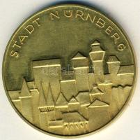 NSZK DN "Nürnberg" aranyozott Br T:1