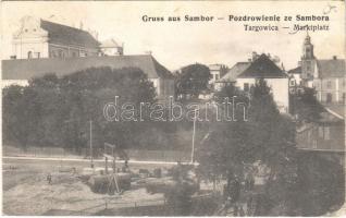 Sambir, Szambir, Sambor; Targowica / Marktplatz / marketplace (EB)