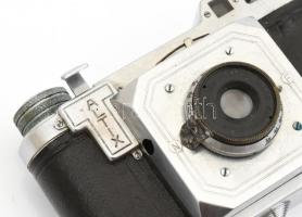 Altissa Altix I 24x24 mm kamera Laack Pololyt 1:3,5/3,5 cm objektívvel, sérült bőrtokban színszűrőve...