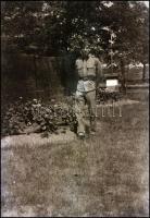 cca 1940 Cimborák bevonulás előtt és után, 5 db vintage NEGATÍV, 6x9 cm