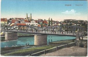 Ungvár, Uzshorod, Uzhhorod, Uzhorod; Nagyhíd / bridge (EK)
