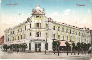 1910 Temesvár, Timisoara; Délvidéki kaszinó és büfé. Csendes Jakab kiadása / casino and buffet