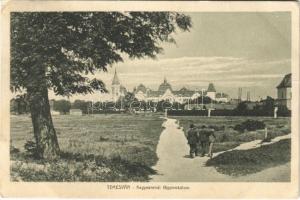 1912 Temesvár, Timisoara; Kegyesrendi főgimnázium / school (EK)