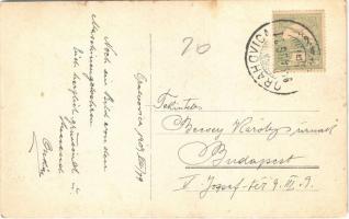 1909 Orahovica, osztrák-magyar katonák gépfegyverrel gyakorolnak / Austro-Hungarian K.u.K. military,...