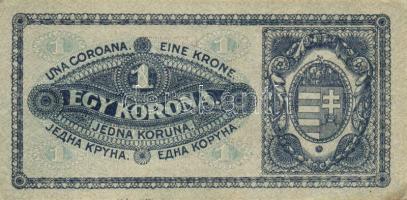 1920. 1K(4x) egymásutáni sorszámokkal T:I-