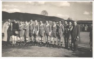 Football players in Tisnov. photo