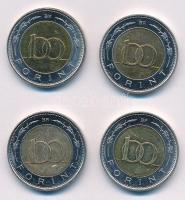 2002. 100Ft "Kossuth" (4x) T:1-,2 Adamo FOEM1