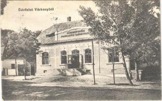 1916 Nyékvárkony, Várkony-Nyék, Vrakún; fogyasztási szövetkezet üzlete / cooperative shop (EB)