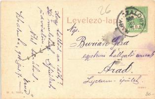 1908 Nagyszalonta, Salonta; Református templom. W.L. 1593. / Calvinist church